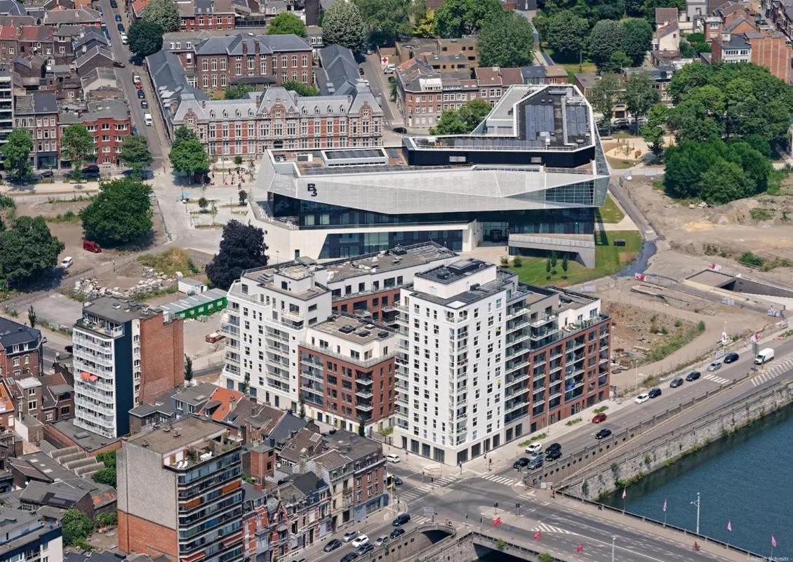 Superbe Appartement Neuf Et Moderne A Liège Exterior foto